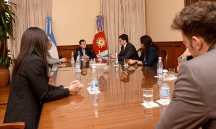 Autoridades del Colegio Notarial visitaron al gobernador Zamora